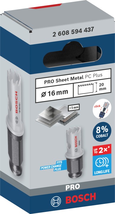 Scie trépan PRO PC Plus Métal
