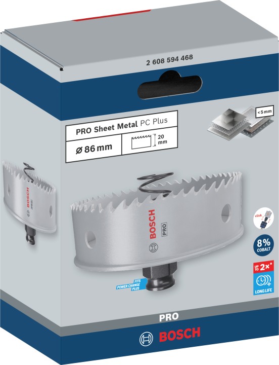 Scie trépan PRO PC Plus Métal