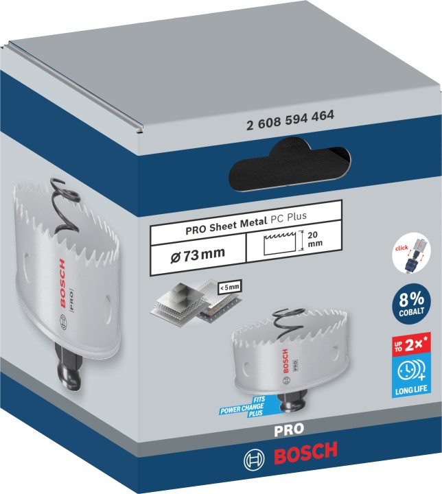 Scie trépan PRO PC Plus Métal