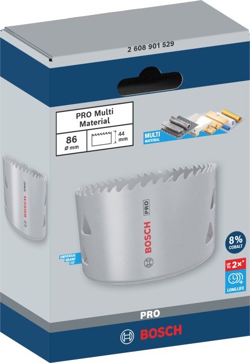 Scie trépan PRO Vissée Multi Ø