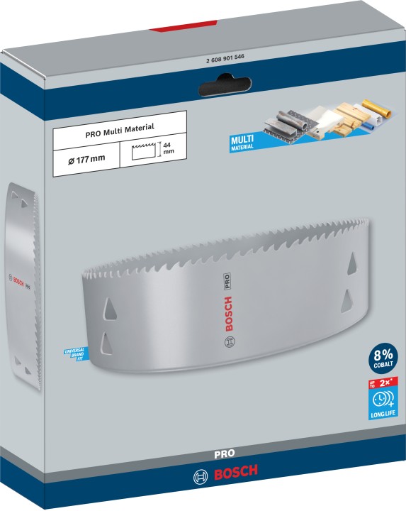 Scie trépan PRO Vissée Multi Ø