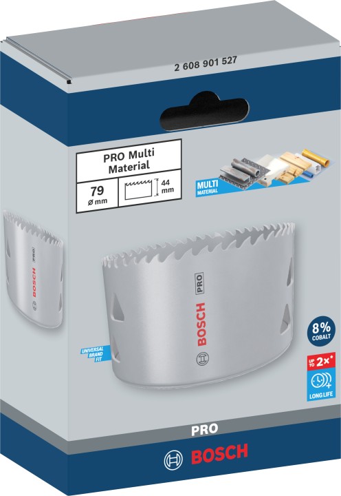 Scie trépan PRO Vissée Multi Ø