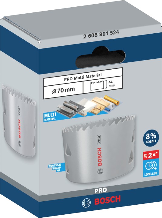 Scie trépan PRO Vissée Multi Ø