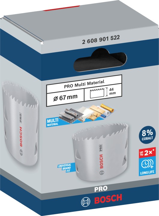Scie trépan PRO Vissée Multi Ø