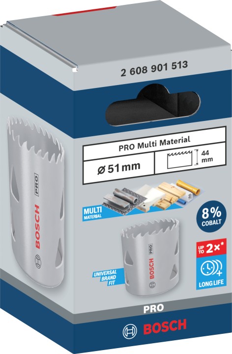 Scie trépan PRO Vissée Multi Ø