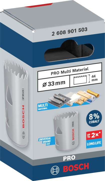 Scie trépan PRO Vissée Multi Ø