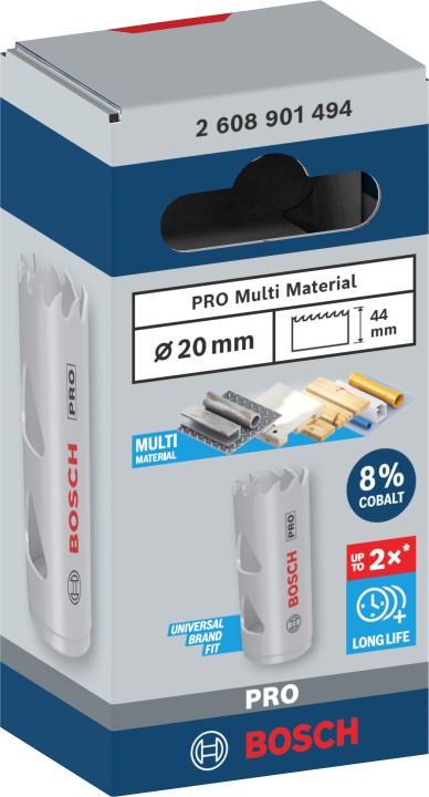 Scie trépan PRO Vissée Multi Ø