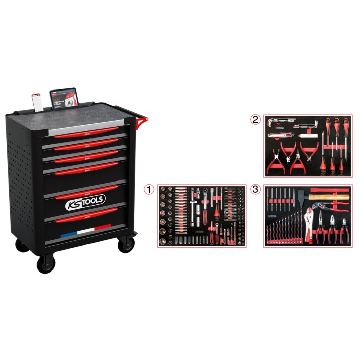 Servante 6 tir France 264 pcs