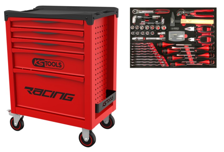 Servante RAC 5 tir +compo 84pc