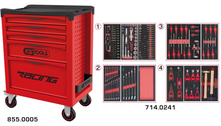 Servante RACING 5 t 241 pcs