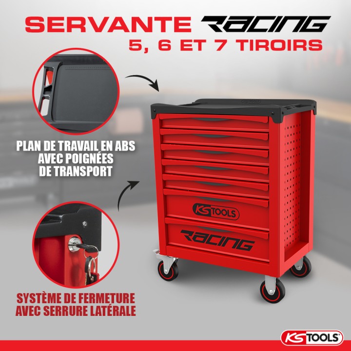Servante RACING 7 tiroirs