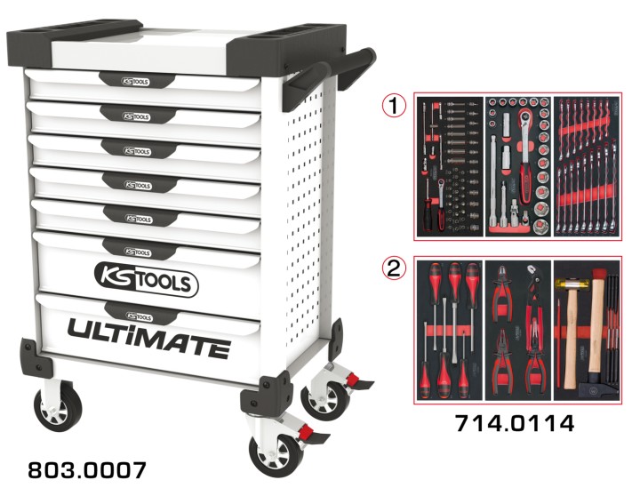 Servante ULTIMATE 7 tir 114pcs