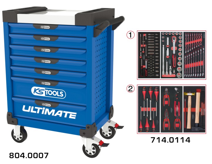 Servante ULTIMATE 7 tir 114pcs