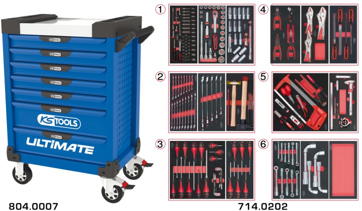 Servante ULTIMATE 7 tir 202pcs