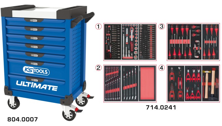 Servante ULTIMATE 7 tir 241pcs