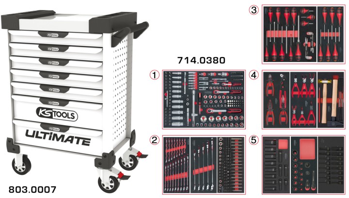 Servante ULTIMATE 7 tir 384pcs