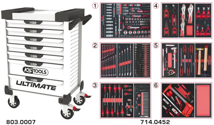 Servante ULTIMATE 7 tir 455pcs