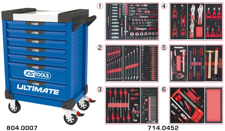 Servante ULTIMATE 7 tir 455pcs