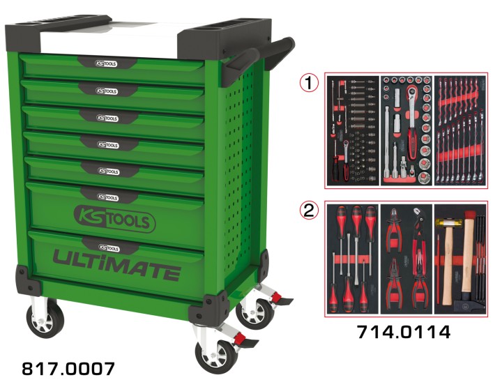 Servante ULTIMATE 7tir. 114pcs
