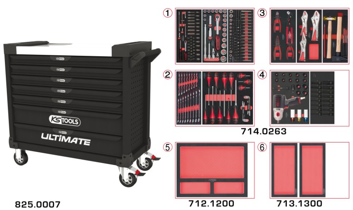 Servante ULTIMATE XL, 263pcs