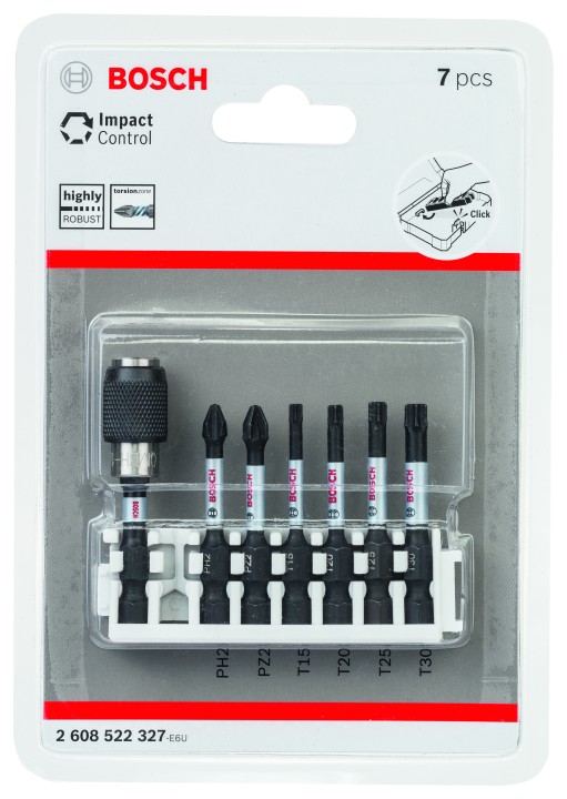 Set 6 Embouts + 1 QC PRO Impac