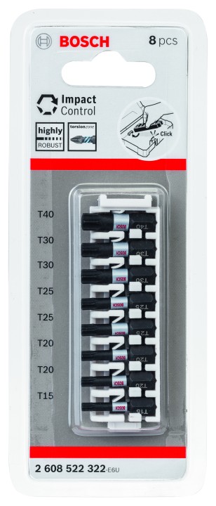 Set 8 Embouts PRO Impact T 25m