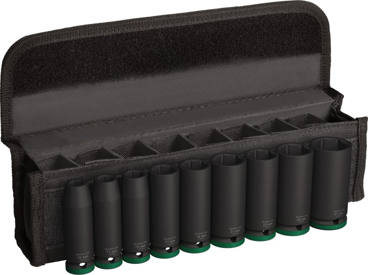 Set 9 Douilles Impact PRO 77MM