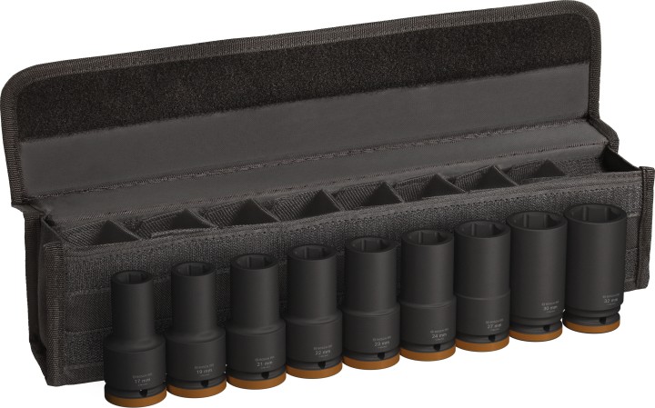 Set 9 Douilles Impact PRO 90MM
