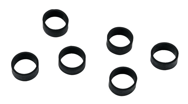Set caoutchoucs rechange, 6pcs