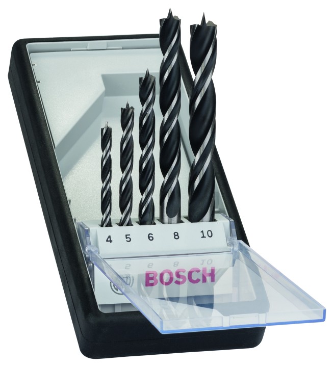 Set de 5 Mèches à Bois PRO Ind