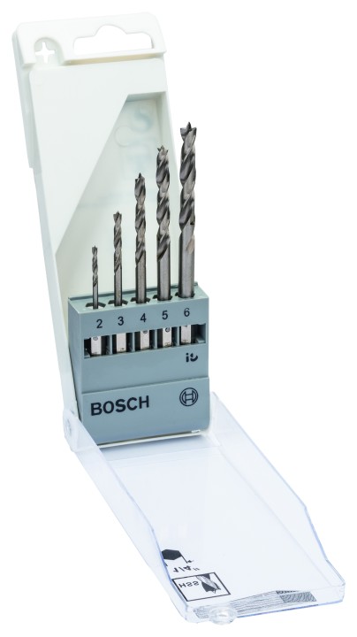 Set de 5 Mèches à Bois PRO six