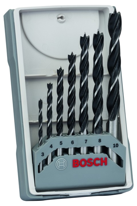 Set de 7 Mèches à Bois PRO Ind