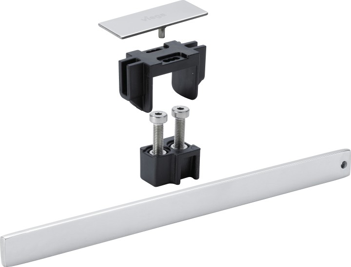 Set de profilés grilles pour  rigole de douche 4965.61   SR2-200