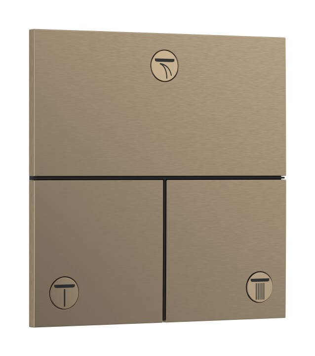 ShowerSelect Comfort E Set Robinet d'arrêt 3 fonc