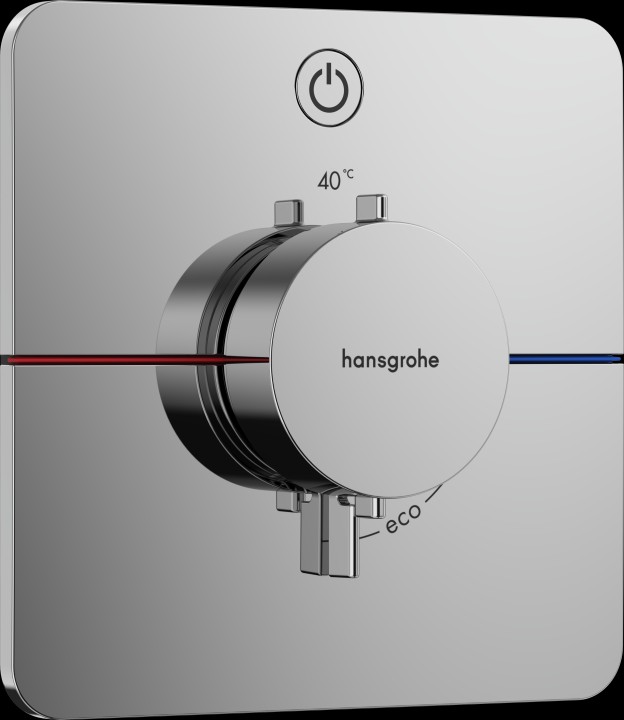 ShowerSelect Comfort Q Set mit therm encas 1 fonc