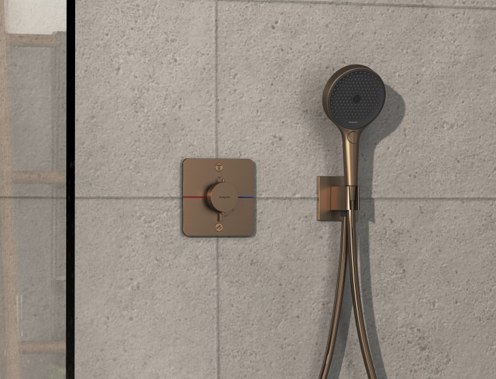 ShowerSelect Comfort Q Set mit therm encas 2 fonc