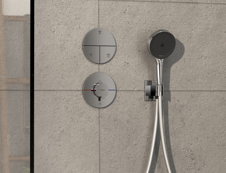 ShowerSelect Comfort S Set finition mit therm encas