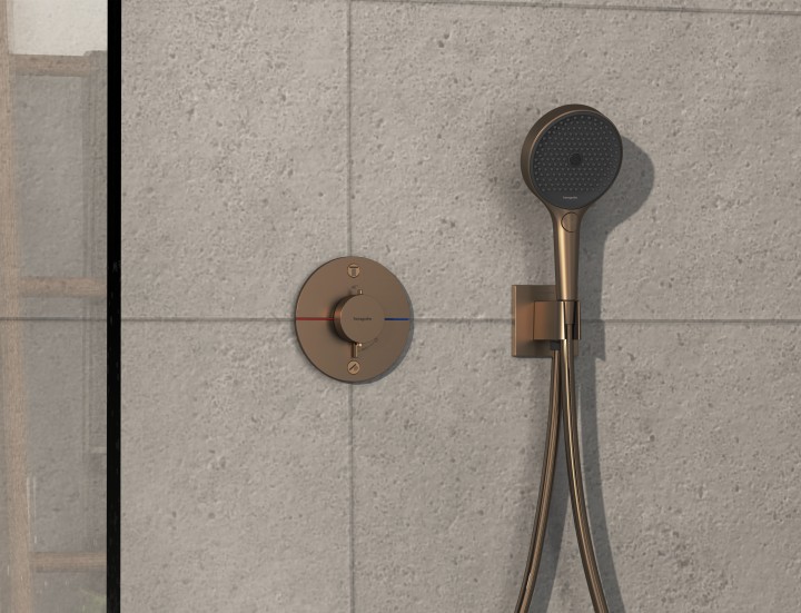 ShowerSelect Comfort S Set mit therm encas 2 fonc