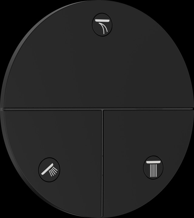 ShowerSelect Comfort S Set Robinet arrêt 3 fonc