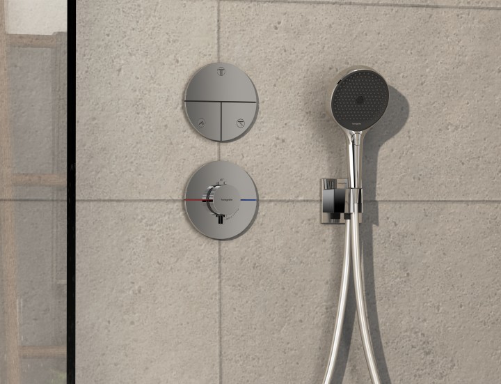 ShowerSelect Comfort S Set Robinet arrêt 3 fonc