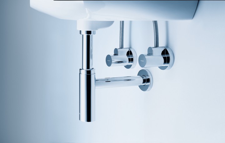 Siphon 1 1/4" pour lavabo