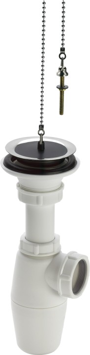 Siphon anti-odeur à culot 5729.2   1 1/2 X 80 X 40