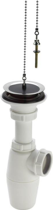 Siphon anti-odeur à culot 5729.2   1 1/2 X 80 X 40
