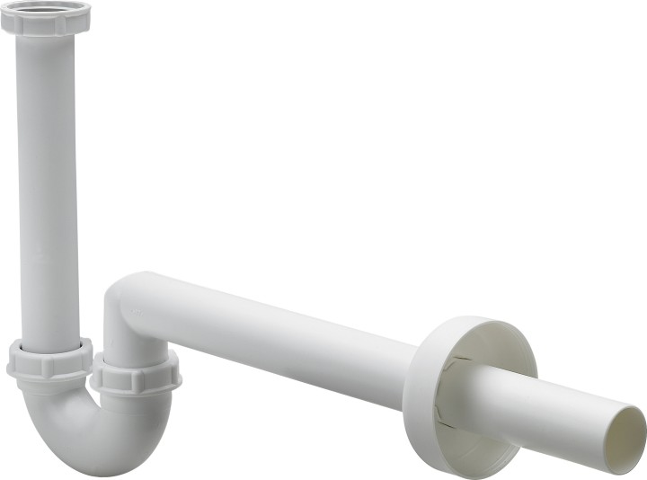 Siphon anti-odeur tubulaire 5536   1 1/4 X 40