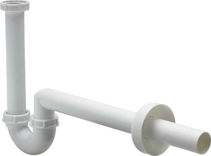 Siphon anti-odeur tubulaire 5536   1 1/4 X 40
