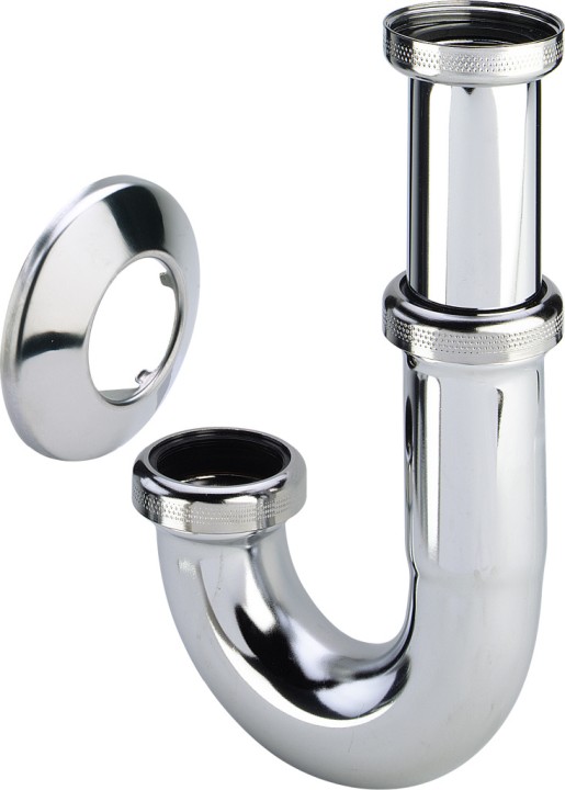 Siphon anti-odeur tubulaire 5611.0   1 1/4 X 1 1/4