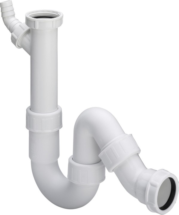 Siphon anti-odeur tubulaire 7985.317   1 1/2 X 40