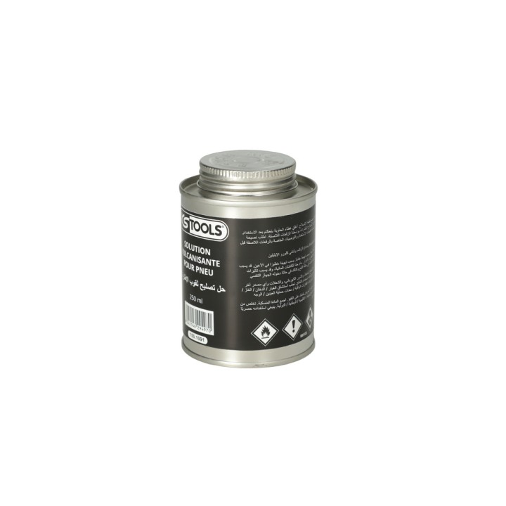 Solution vulcanisante pneus