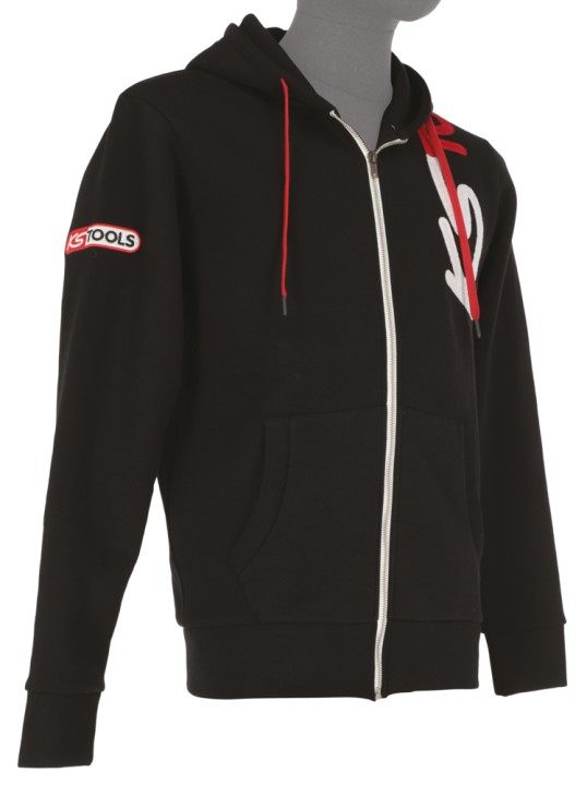 Sweat à capuche zippé - M