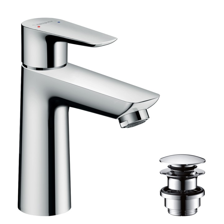 Talis E Mit lav 110, bonde Push-Open